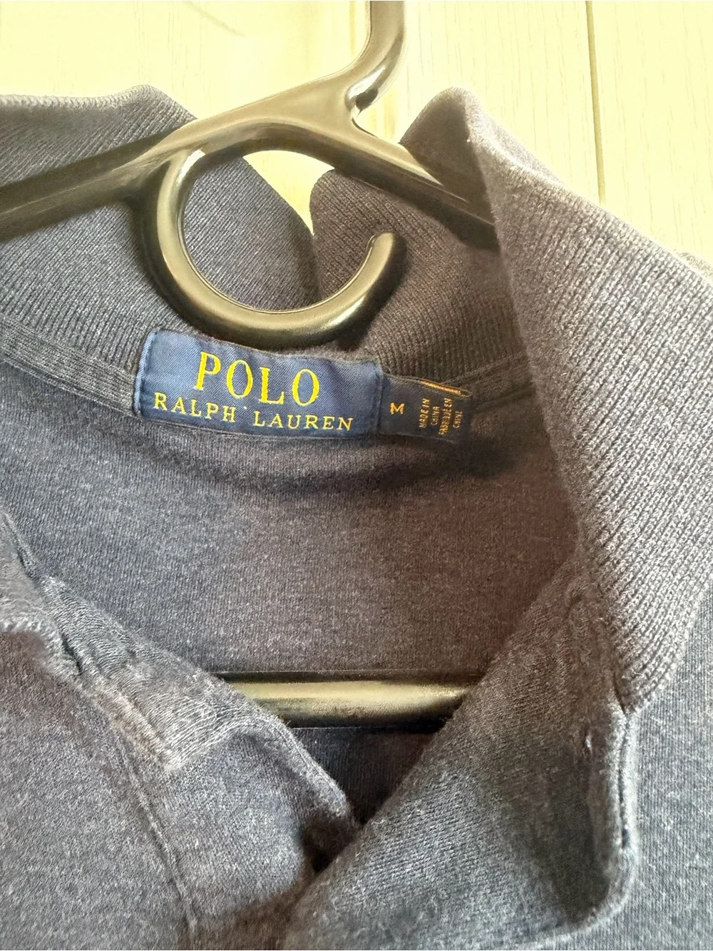 Ralph Lauren Men’s Dark Blue Polo with Red Pony